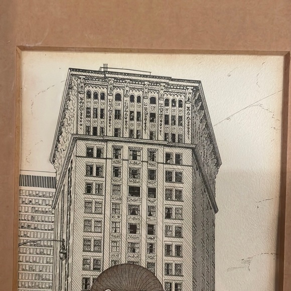 Vtg Henk Brinkman 1981 Signed Lithograph of Coca Cola marquis - Picture 4 of 7